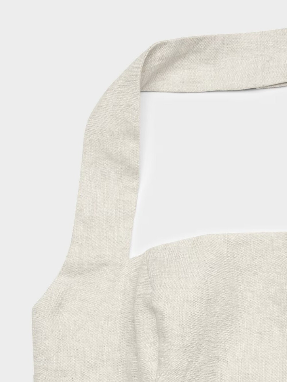 NWT ARITZIA - Whisper Linen Halter Top - Beige Linen - SIZE: L/G - Picture 6 of 11